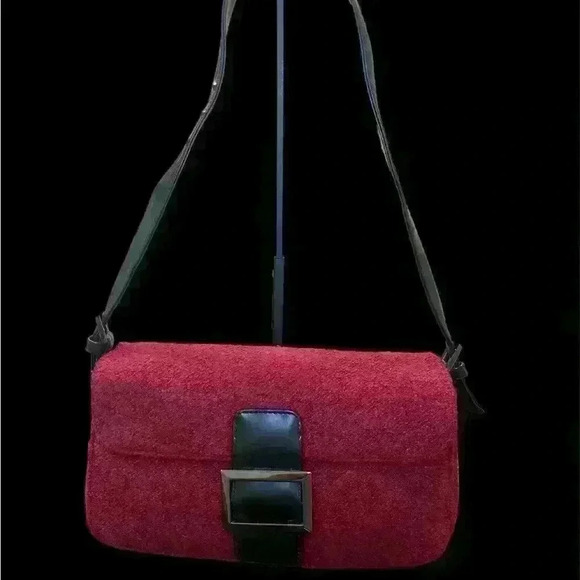 Red shoulder purse - Picture 1 of 7